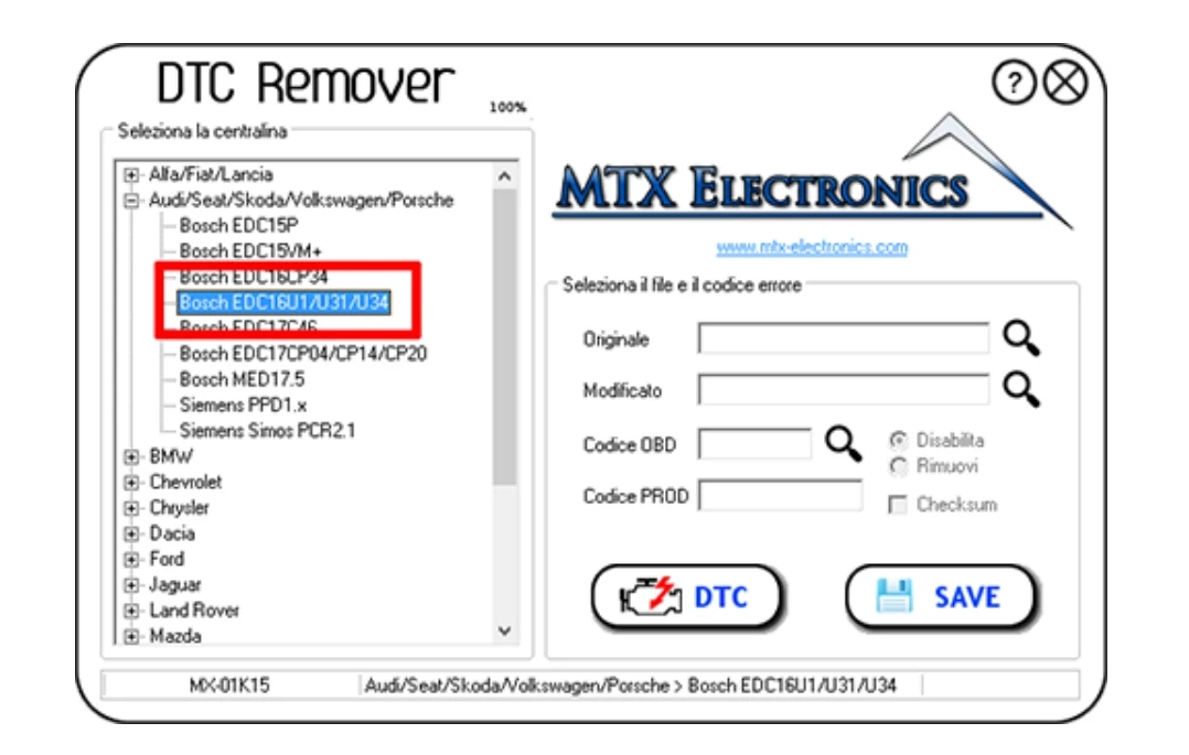 Newest DTC Remover 1.8.5.0 For KESS KTAG FGTECH OBD2 Software MTX DTC Remover 1.8.5 Keygen Full Unlimited Software for Window 7