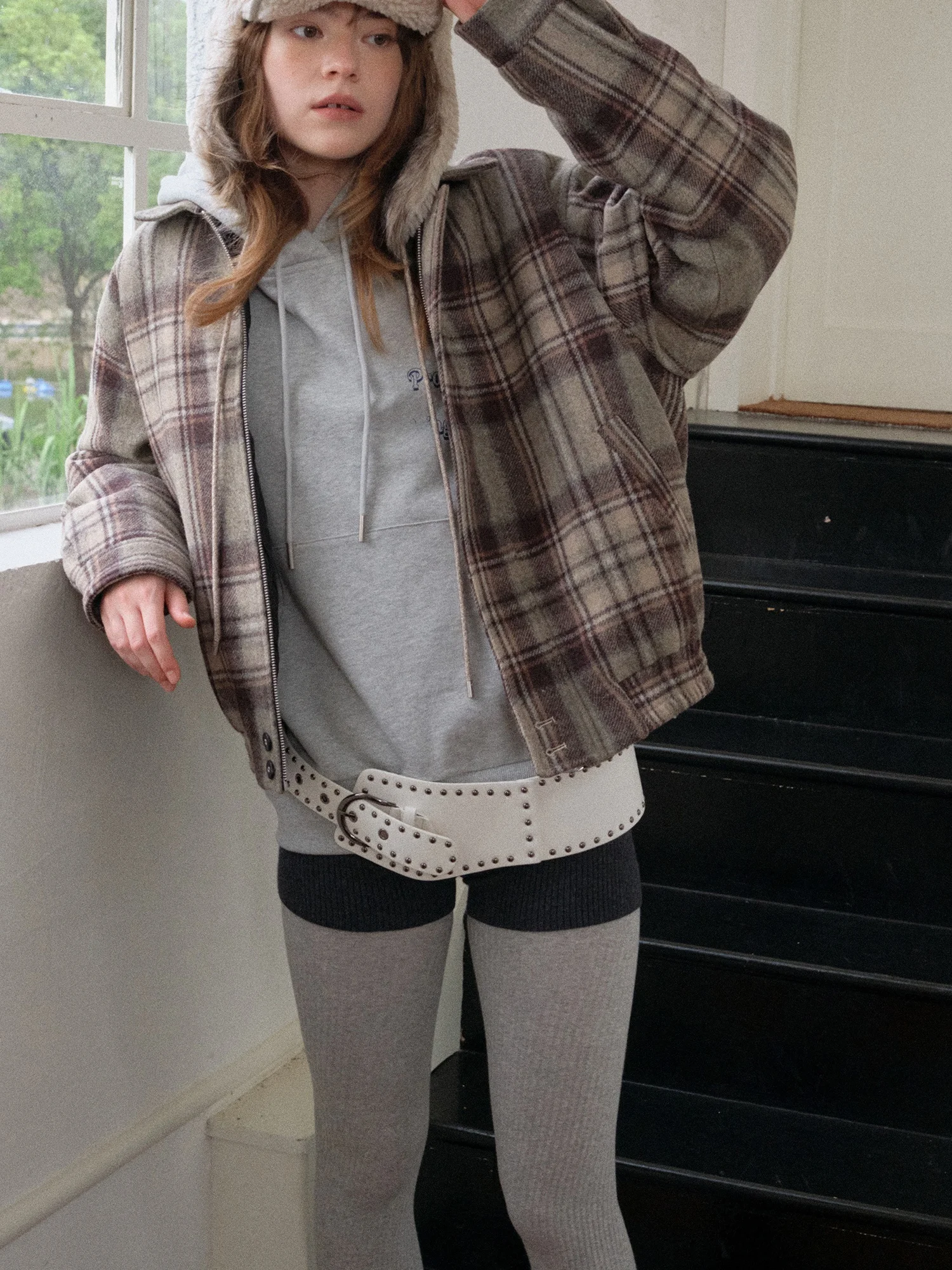 

Утепленное хлопковое пальто женское с воротником-стойкой, на хлопковой подкладке, в клетку, повседневное, модное, зимняя верхняя одежда, эксклюзивно онлайн, размер S