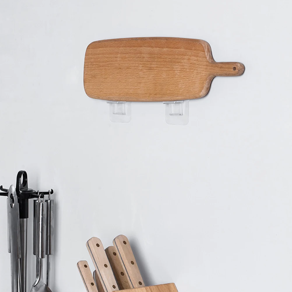 

16 Pcs Heavy Duty Adhesive Shelf Pegs Floating Cabinet Support Bracket Rack Hooks for Bathroom Kitchen Storage
