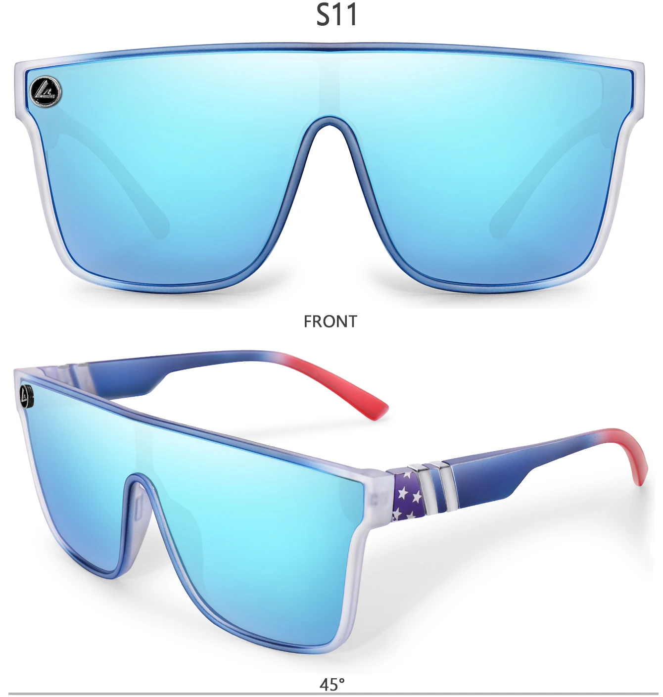 Loisruby Marke Männer Frauen Sonnenbrille fahren uv400 mehrfarbige Brillen Sport Luxus Outdoor Radfahren Angeln Sonnenbrille – Detail 13