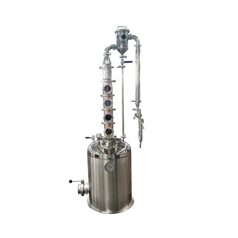50L 100L 150L 200L Distillery Equipment Copper Distiller Still Alcohol Distillation Machine for Home