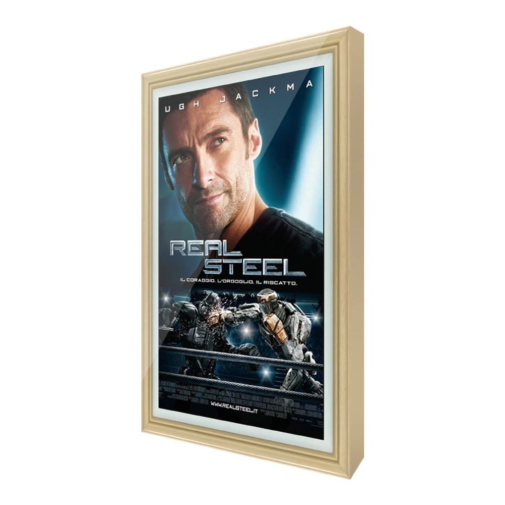 32 Inch  Wifi Smart Digital Artistic Painting Photo Frame for Intelligent Art Museum Hd Display Gallery Wooden Frame