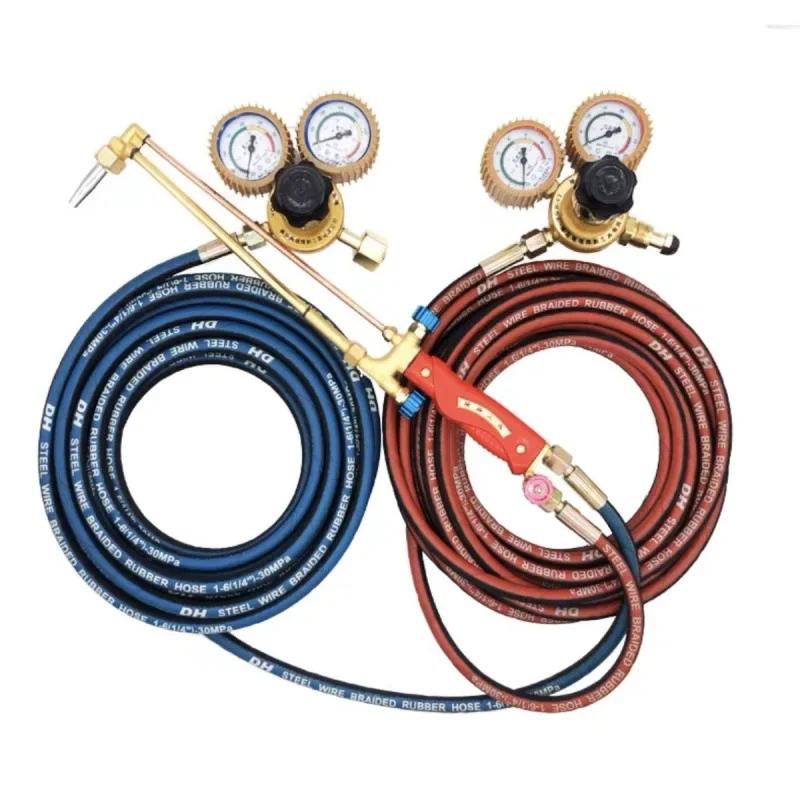 

High pressure steel wire Oxygen pipe Welding and cutting Gas pipe Acetylene propane cutting gun Gas cutting pipe Steel wire hose