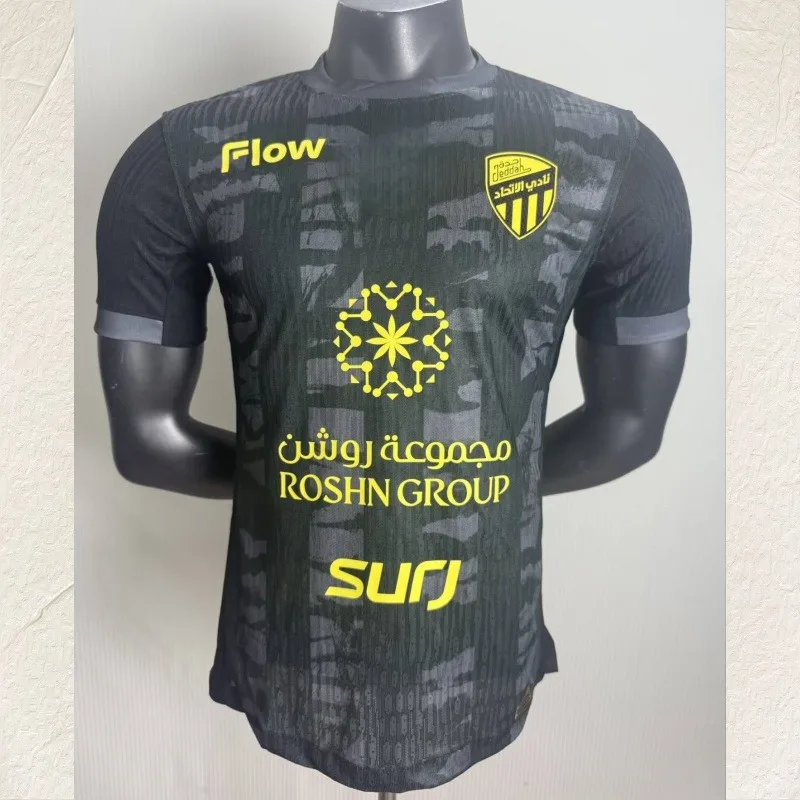25-26 السعودية يونايتد جيدا يونايتد جيرسي رقم 9 بنزما هوم آند أواي آليتياد كلوب كرة القدم جيرسي