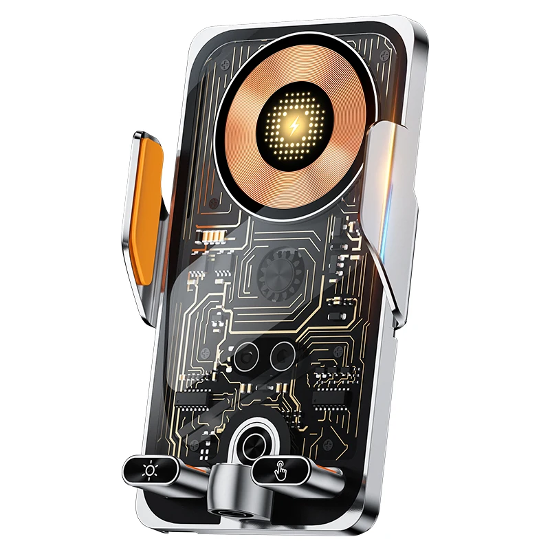 

15W Strong Magnetic Adsorption Smart Car Wireless Charger Car Mount Phone Holder for IPhone 16 15 14 13