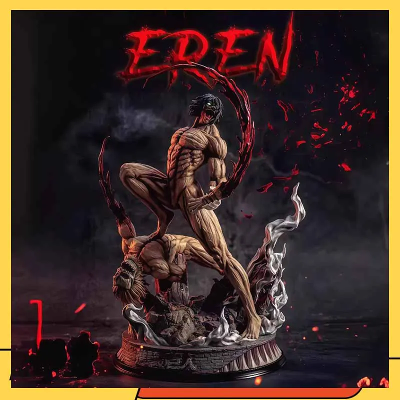 anime-attack-on-titan-action-figure-eren-jaeger-statue-pvc-collectible-model-shingeki-no-kyojin-combat-form-eren-figurine-toys