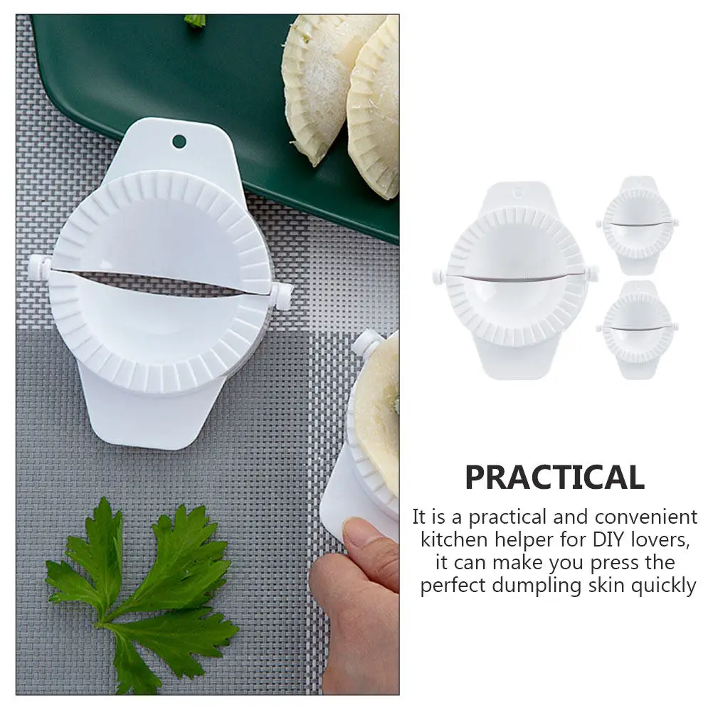 Reusable Manual Dumpling Maker Press Tool for Perfect Wrappers Quick DIY Dumpling Skin Mold Festival Kitchen Gadget Compact