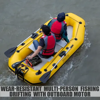KOETSU充氣式獨木舟釣魚船:亮黃色雙人漂流釣艇 8 最佳銷售 雙人充氣獨木舟 - №5