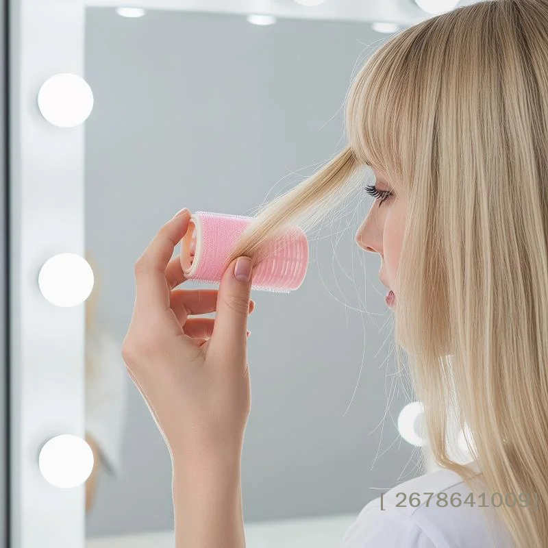 ⚑Hair Roller Set Self Grip Heatless Hair Curler Different Size No Heat Self-adhesive Curling Hairdressing Styling Tool