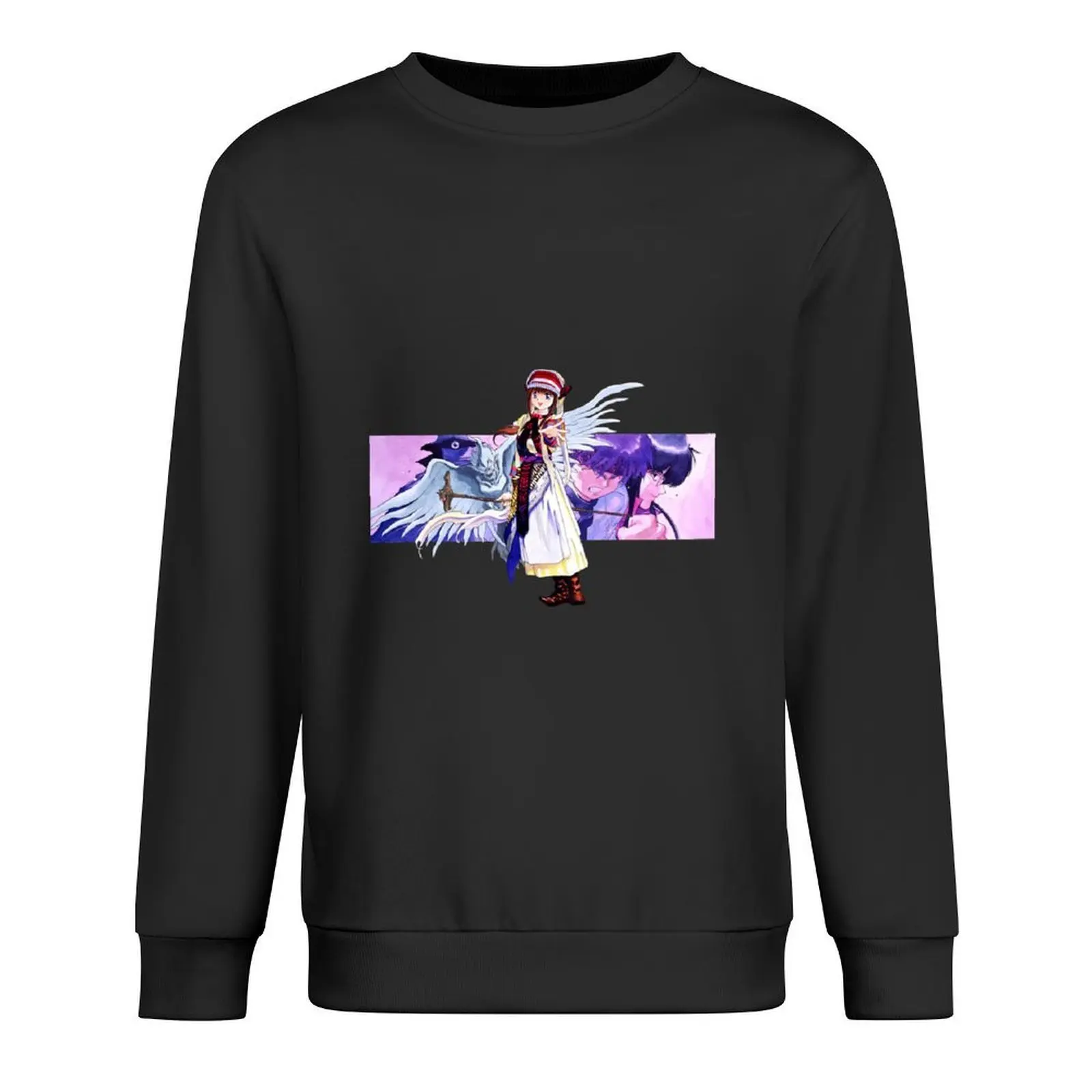 

3x3 Eyes Pullover tracksuit men autumn jacket men clothes for men aesthetic clothing oversize sweatshirts