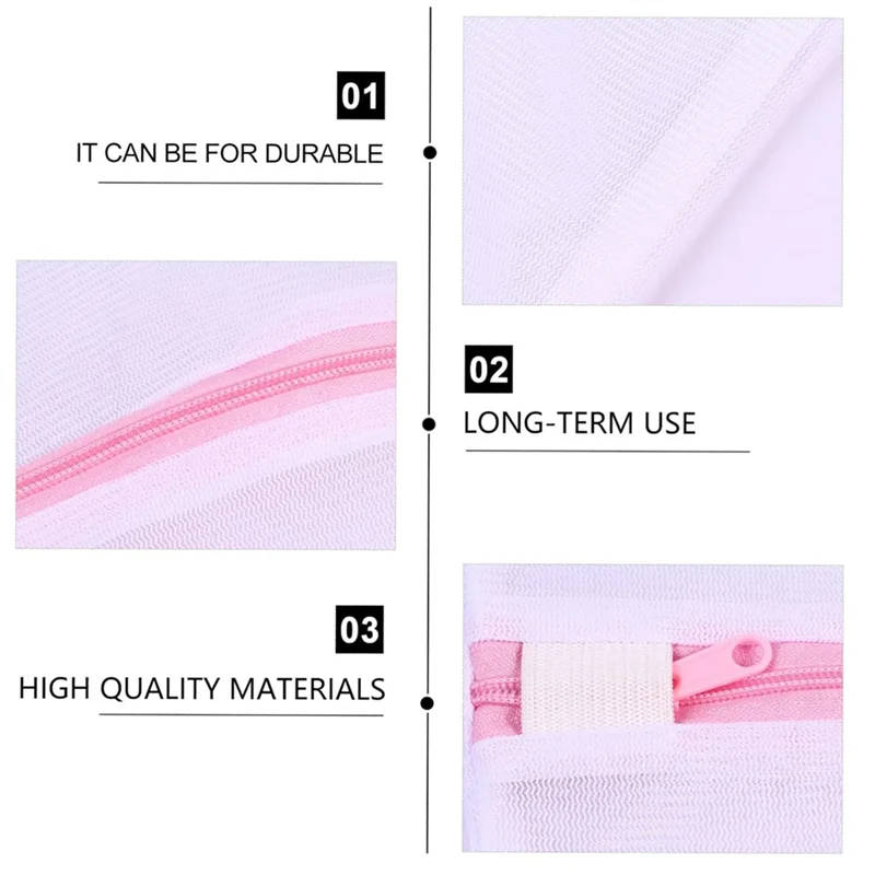 ABJN-4Pcs Wäscherei-Waschbeutel, Netzschutztaschen für Reisen, Wohnheim-Design für empfindliche Kleidung