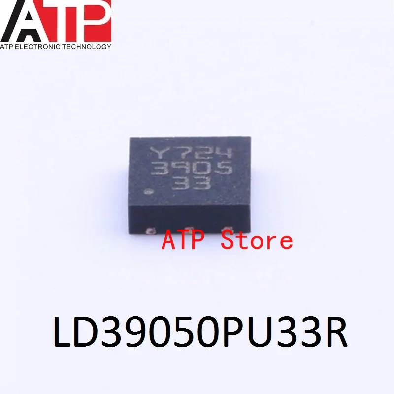 10pcs/lot New Original LD39050PUR LD39050PU25R LD39050PU33R LD39050 3905 DFN-6 LDO Voltage Regulators ADJ CHIP IC