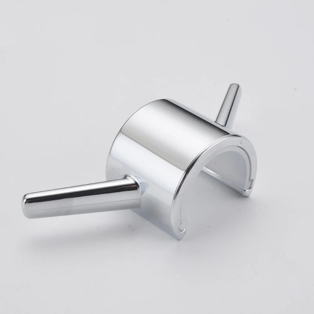 Bathroom Shower Accessory Rotatable Shower Hook Tool-free Installation Design For Daily Bathing Routine For 24-25mm Pipe