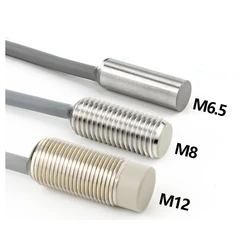 M8 flush short proximity switch sensor three-wire NPN NO24V metal induction switch sensor