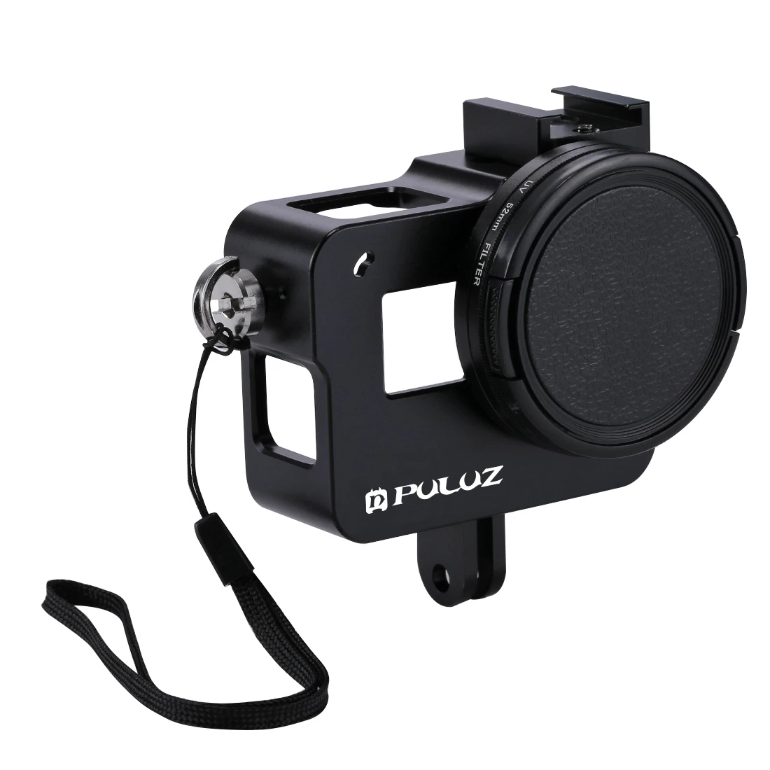 PULUZ Housing Shell For GoPro HERO 5 6 7 Black Aluminum Alloy Hard Protective Cage Frame Case For GoPro Hero 2018 Camera Cage