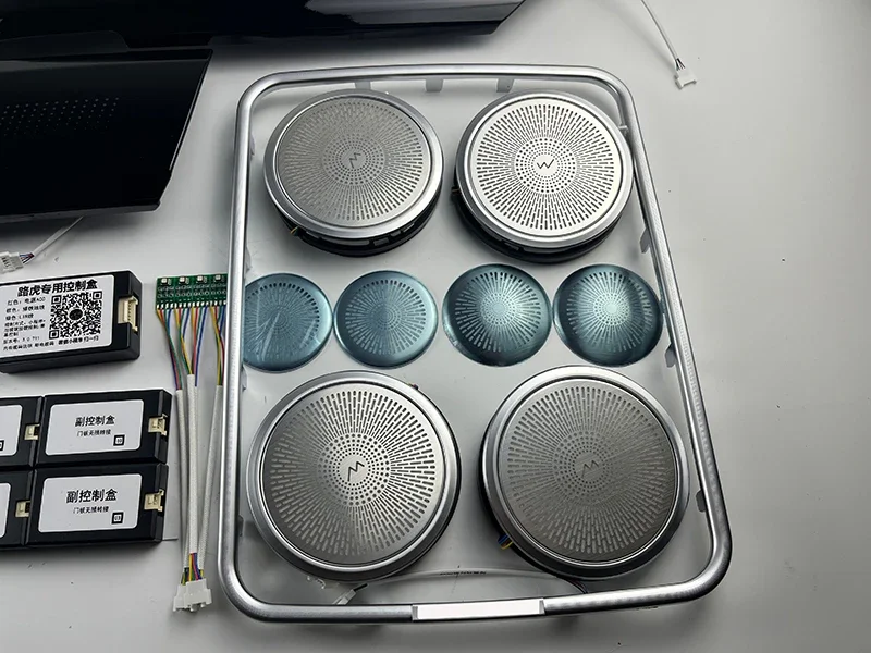 Led Ambient Light Speaker Cover Decorate Light Replace Style For Range Rover Vogue Sport 2014-2022