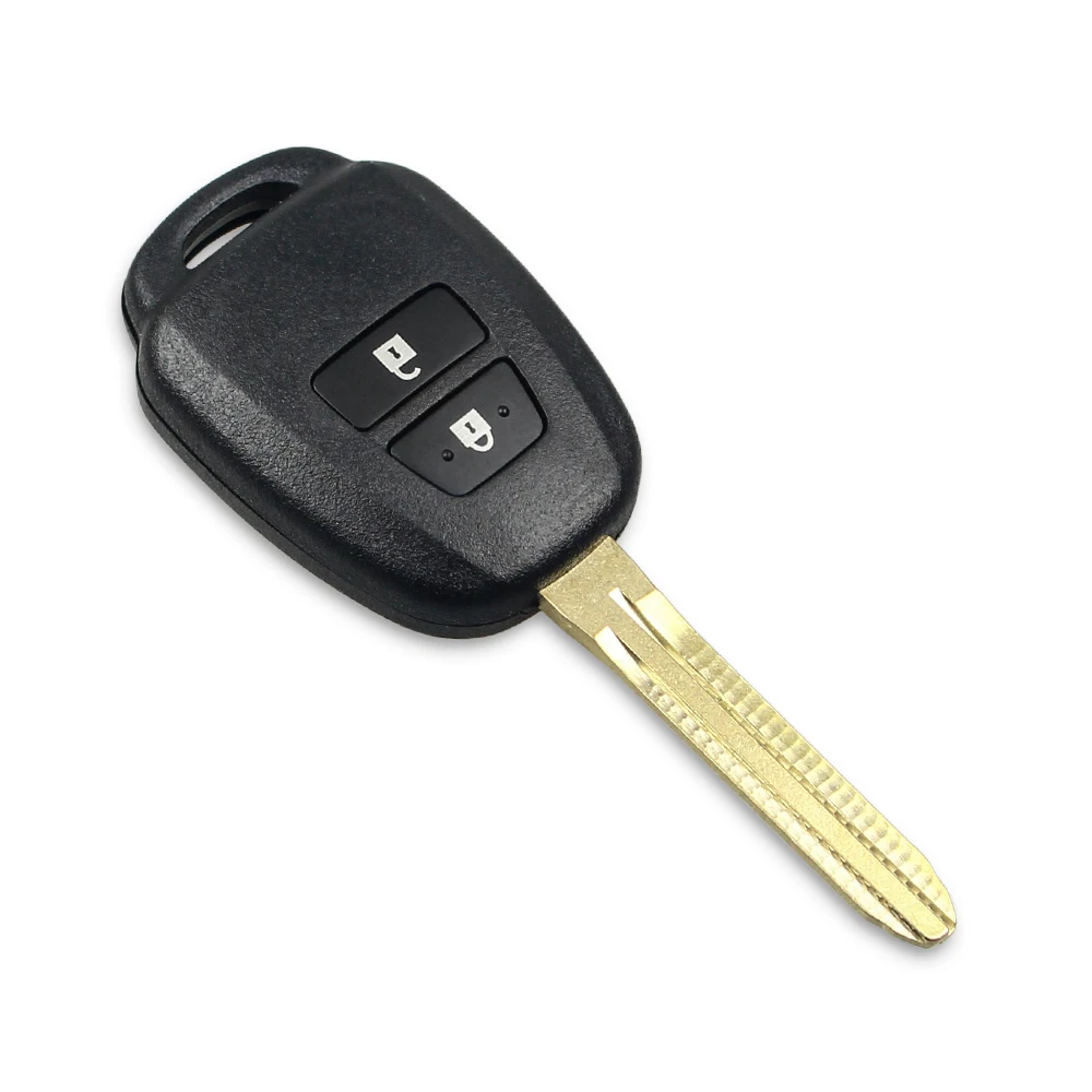 Dandkey 2/3/4 Buttons Remote Car Key Shell Case For Toyota Highlander Corolla RAV4 Avlon Tacoma Prius Yaris Camry Toy43