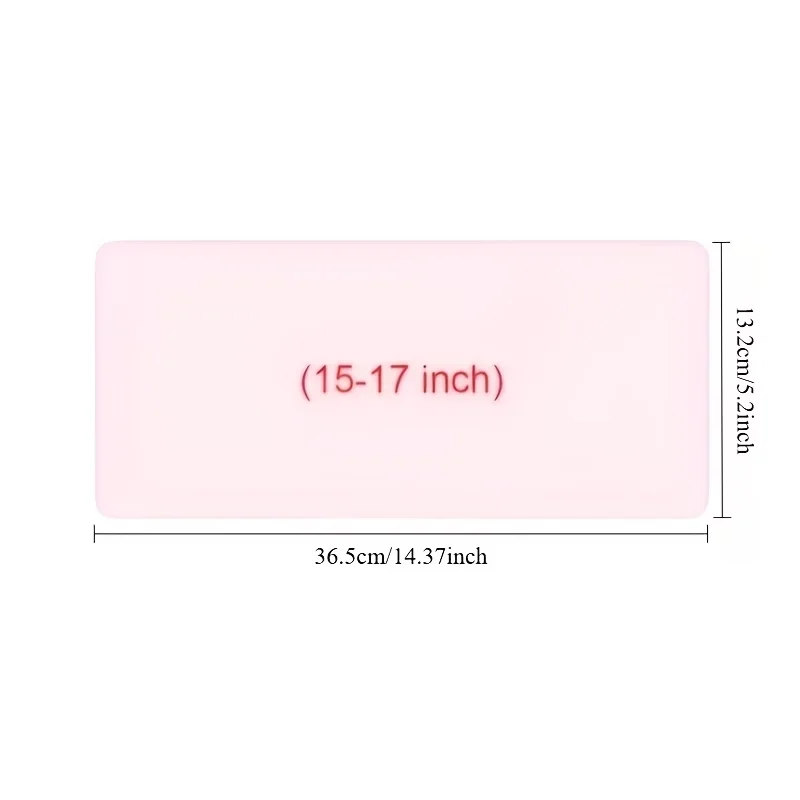 Computer Keyboard Cover Notebook Laptop Universal Protector Waterproof Skin Keyboard Silicone Clear Protective Film 15 To 17inch