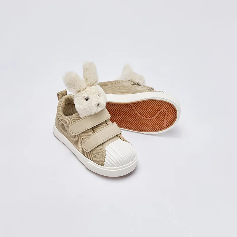 Dave Bella Kids Autumn Girls chłopięce antypoślizgowe dziecięce płaskie Zapatillas dziecięce buty beżowe codzienne buty DB3236311