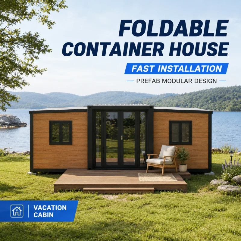 Expandable Mobile House Manufacturer Factory Direct Sale Portable Living Unit For Various Application Scenarios