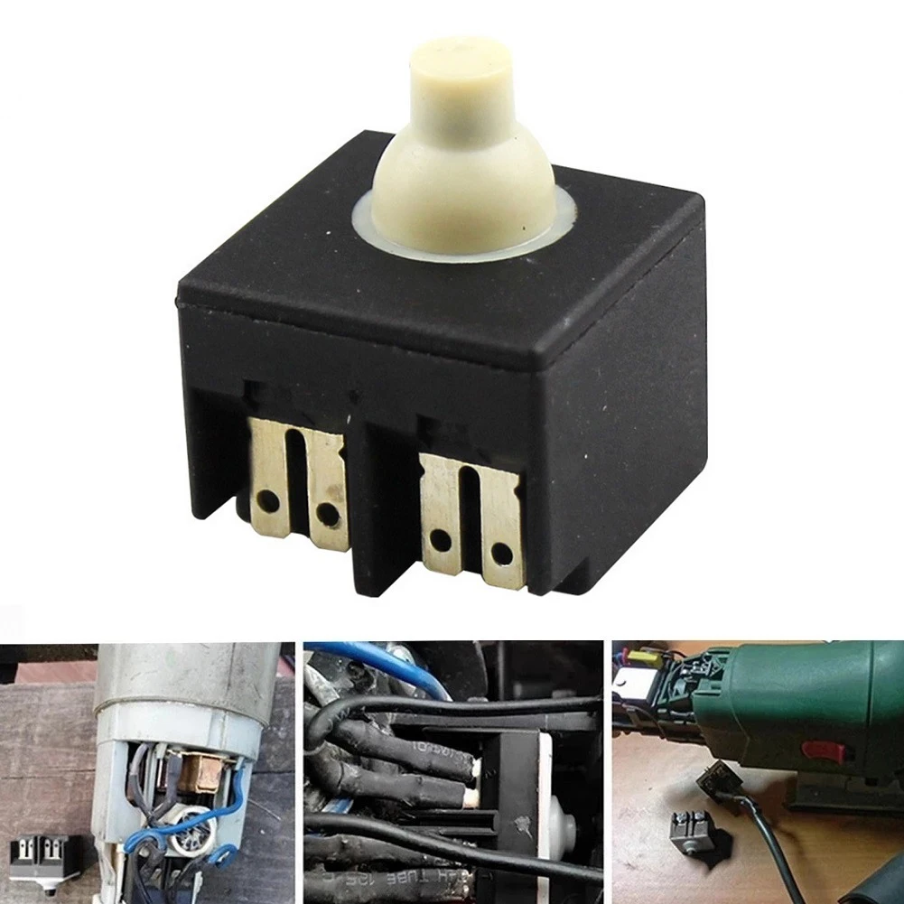Angle Grinder Switch Push Button Switch 100 Polisher Accessory Angle Grinder Angle Grinder Switch Metal Plastic