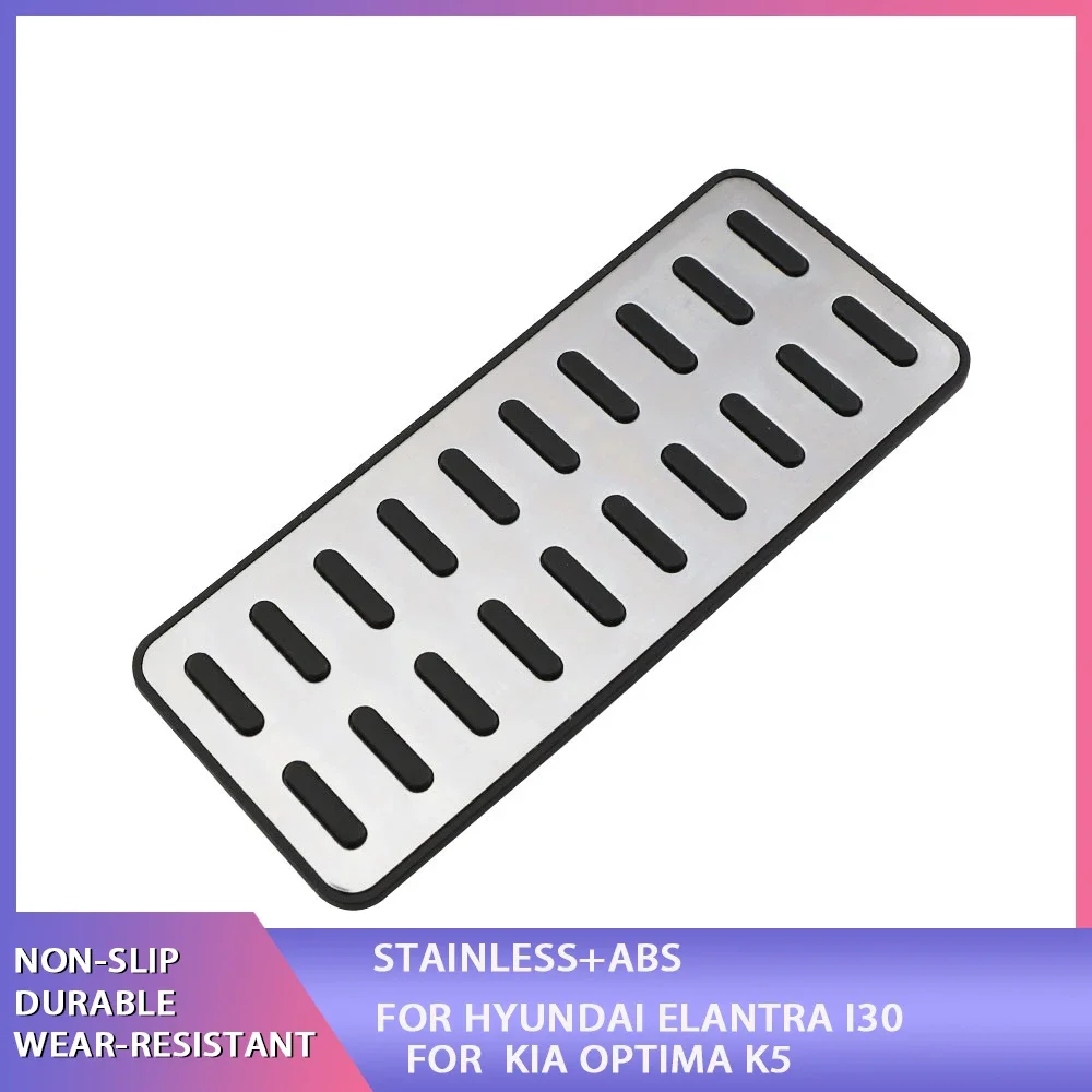 

Car Foot Rest Pedal Auto Pedal Cover for Hyundai Ix25 Creta Accent Verna Solaris for Kia K2 Rio Soul KX3 Car Accessories