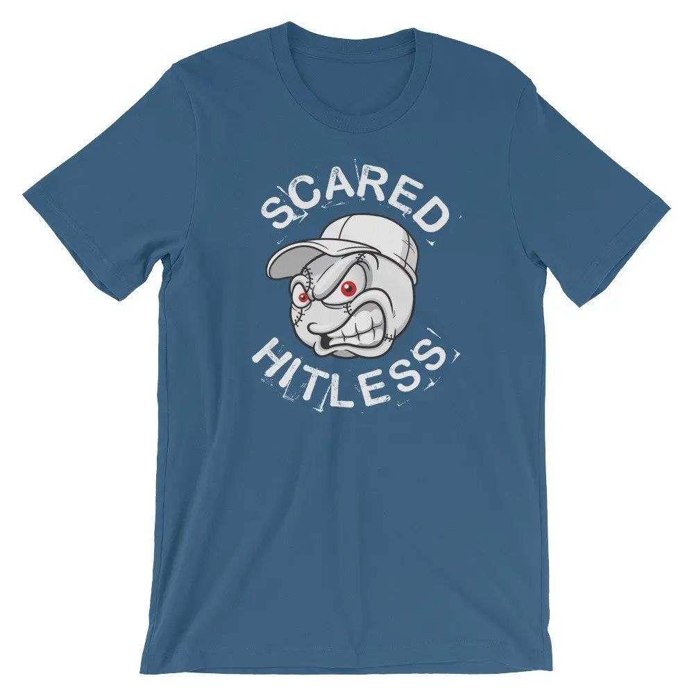 Baseball Or Softball Team T Shirt Scared Hitless