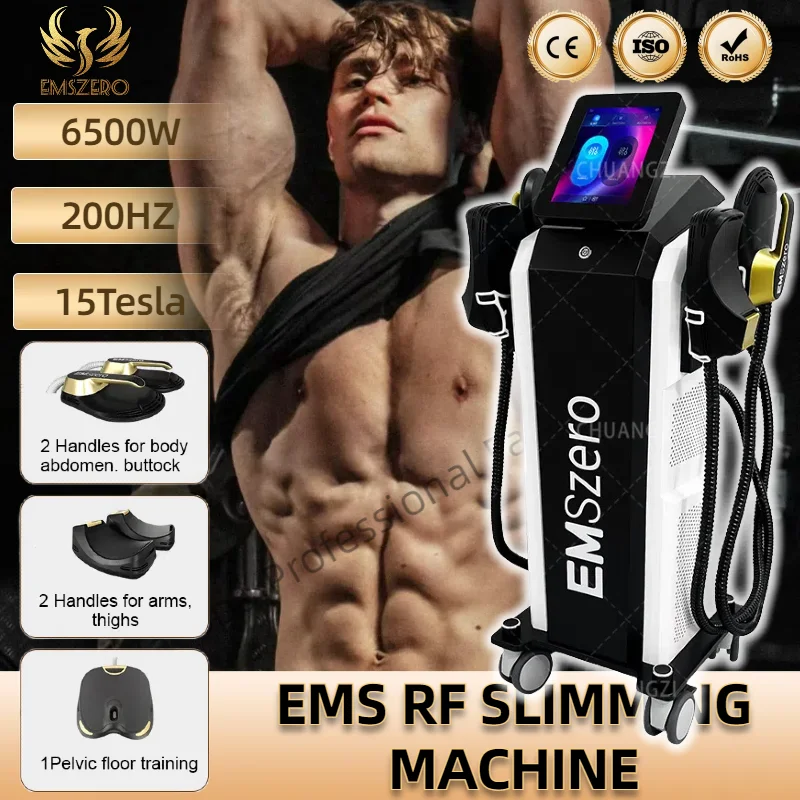 

Professional emsslim NEO RF Machine EMSzero Body Sculpting Machine EMS Fat Burning EMS Slimming Muscle Stimulator 15 Tesla