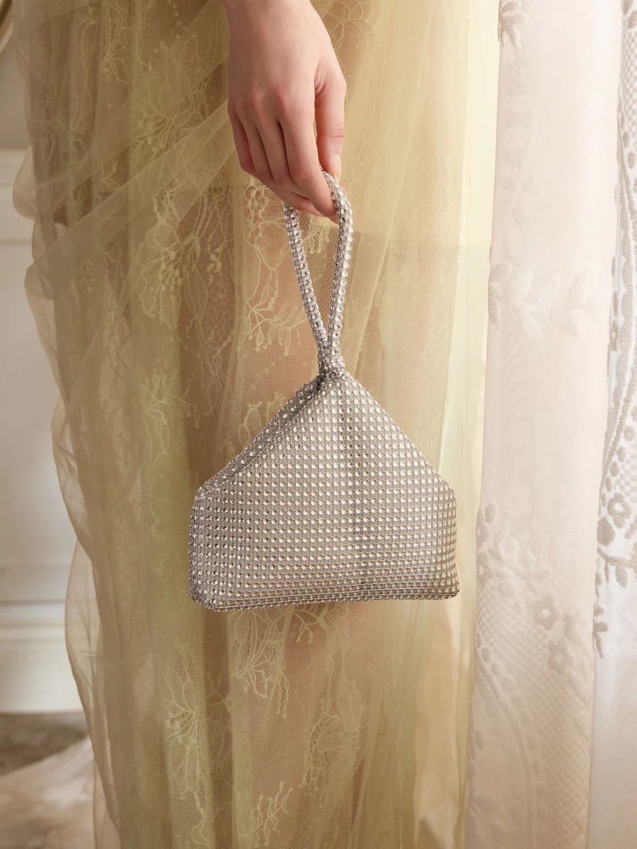 

Rhinestone Mini Clutch Bag For Evening Party Wedding Dinner