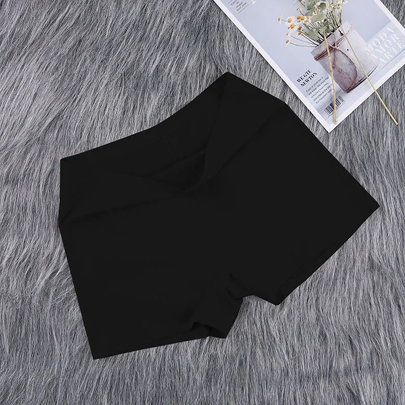 Women's Panties Seamless Women Boyshorts Boxers Cotton Crotch High Rise Tangas Ladies Safety Pants Thin Underwear Lingerie M-XL