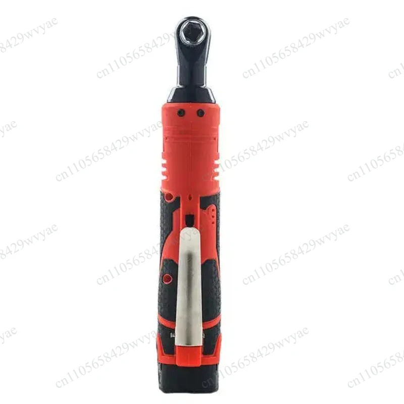 80NM High‑Torque Battery Powered Electric Ratchet Impact Wrench Set, 90° Adjustable Portable Hand Tool for Household