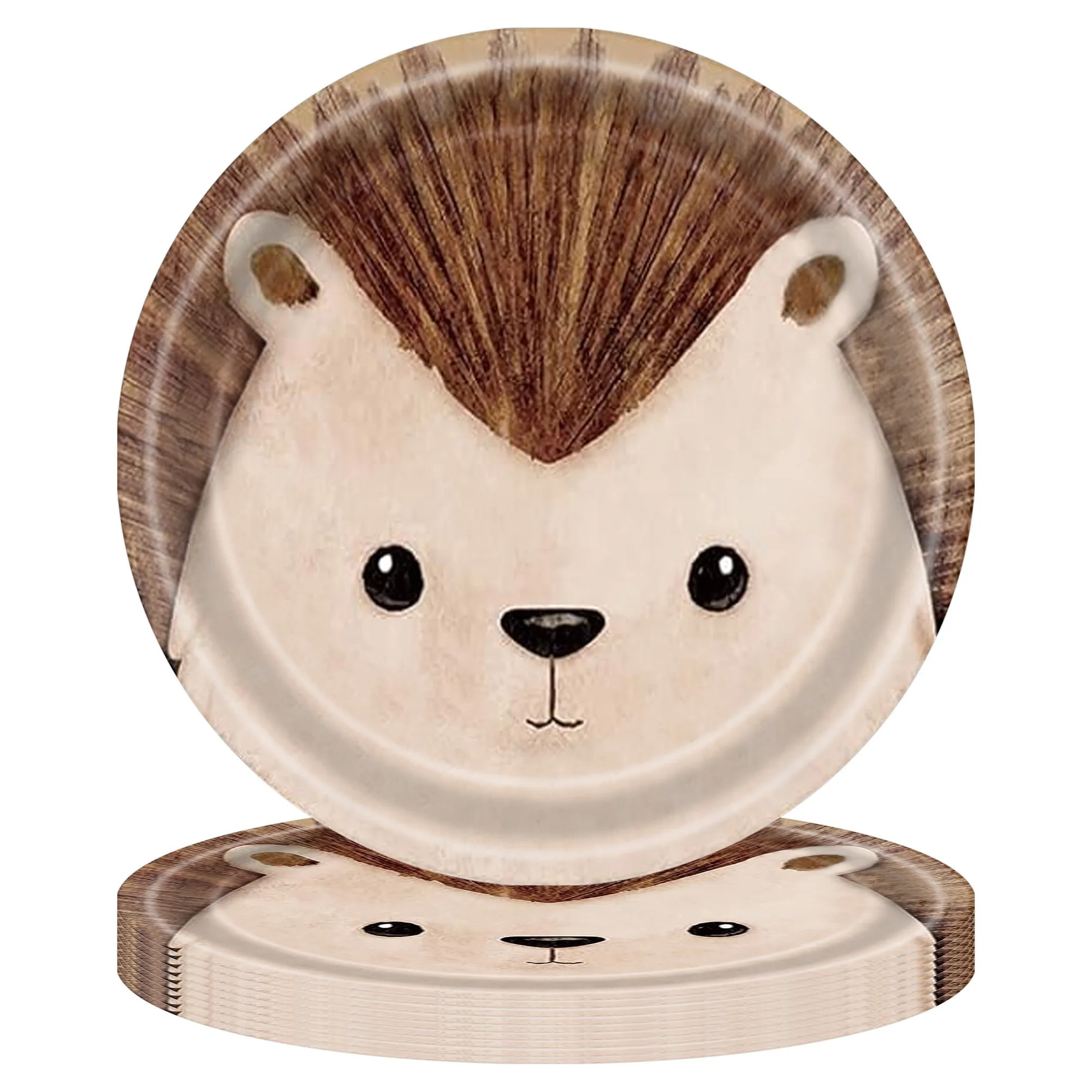 10Pcs Dschungel Safari Tier Einweg Platte Safari Thema Party Platten Kinder Geburtstag Party Dekoration Lieferungen Dekoration Geschenke – Detail 4