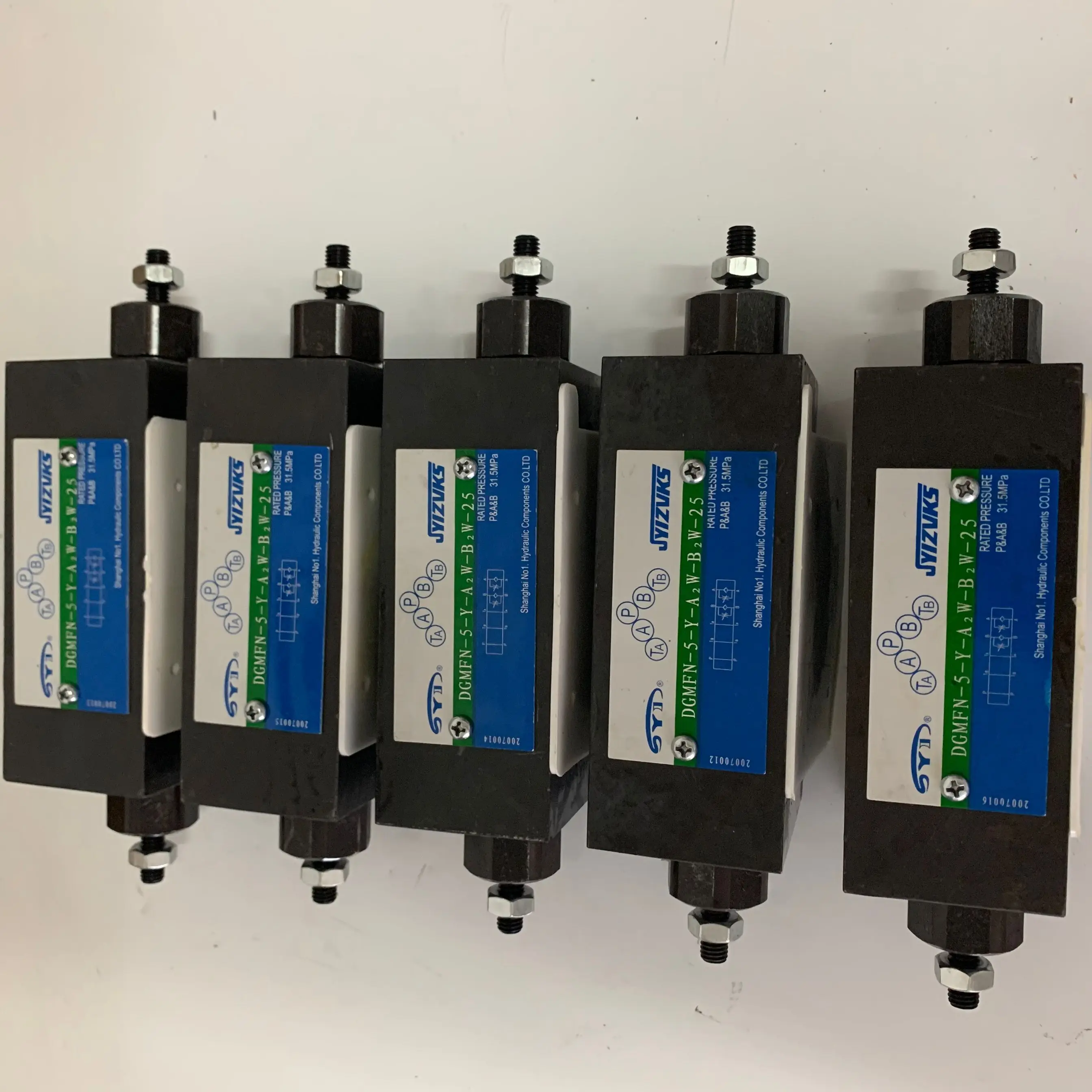 DGMFN-5-Y-A2W-B2W-25 DGMFN5YA2WB2W25 SYI SYIZVKS Solenoid Valve Shanghai No. 1 Hydraulic Components LTD Original Genuine China
