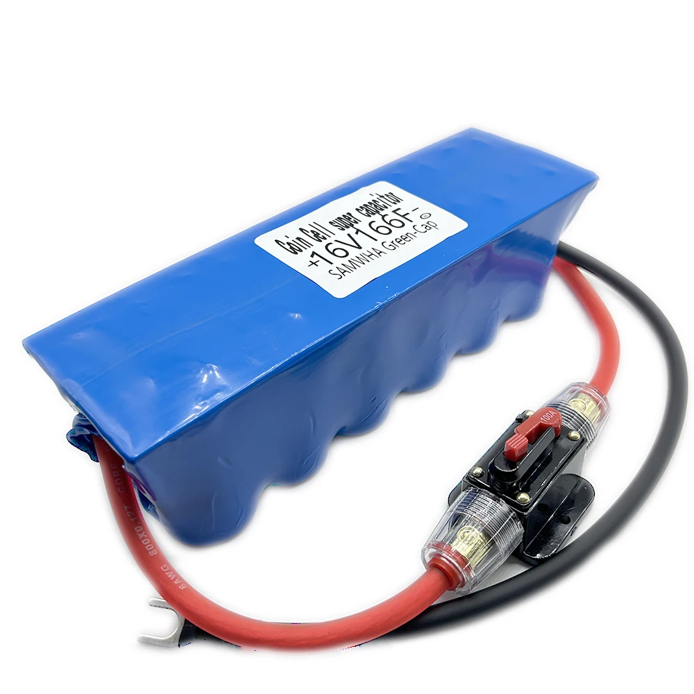 SAMWHA Green-Cap 16V166F Automotive Capacitor Rectifier Module 2.7V600F Large Current  Large Capacity Backup Power Starter