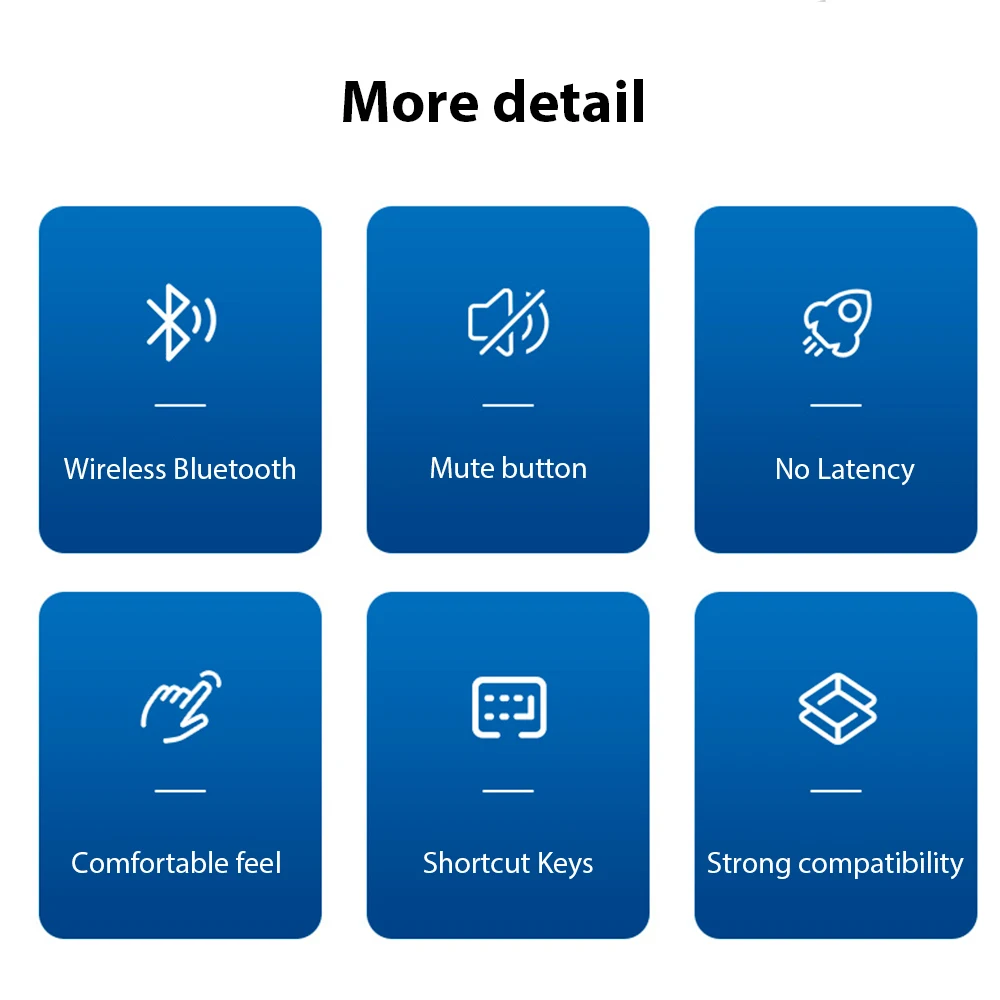 لوحة مفاتيح بلوتوث لاسلكية لنظام أندرويد IOS ويندوز الهاتف المحمول اللوحي لوحة المفاتيح التي تعمل باللمس ملحقات لوحة مفاتيح الهاتف المحمول