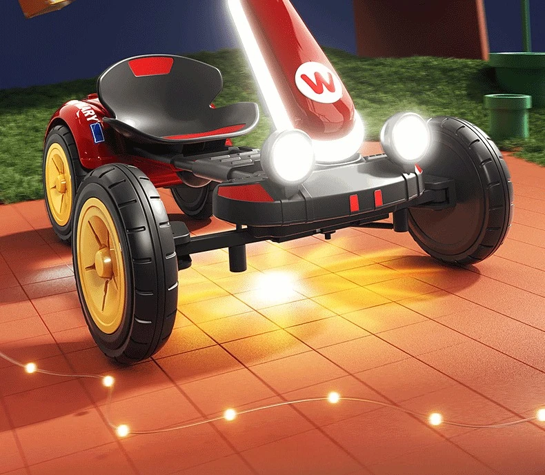 Children's electric kart baby toy car remote control drift four-wheel children's battery two-wheel drive