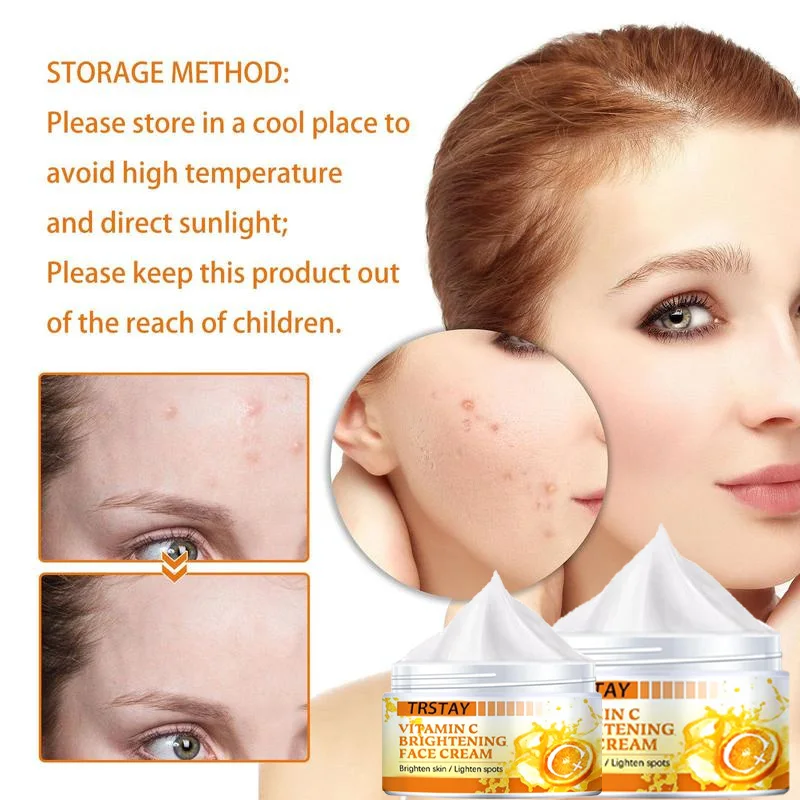 Brightening Vitamin VC Cream Fade Acne Marks C Cream crema aclaradora de piel  skin whitening cream