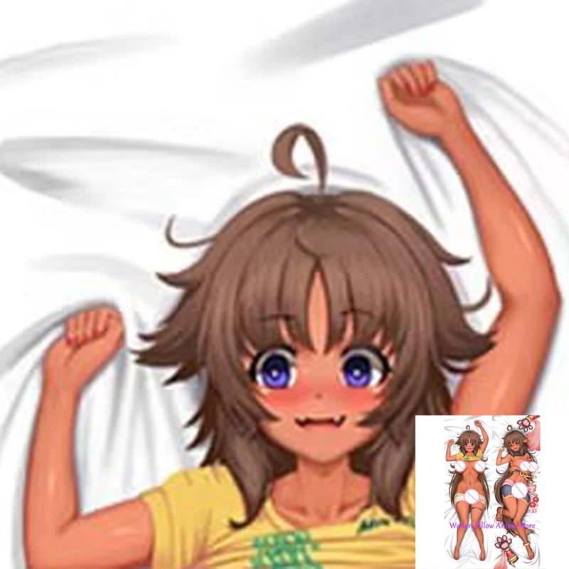 

Dakimakura Anime Pillow Cover Kaori Double Sided Print Life-size Halloween Christmas Decoration