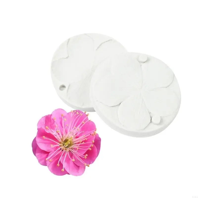 Morning Glory 3D Flower Silicones Molds For Cake Decorating Chocolate Fondant Safe Flexible Baking Tool