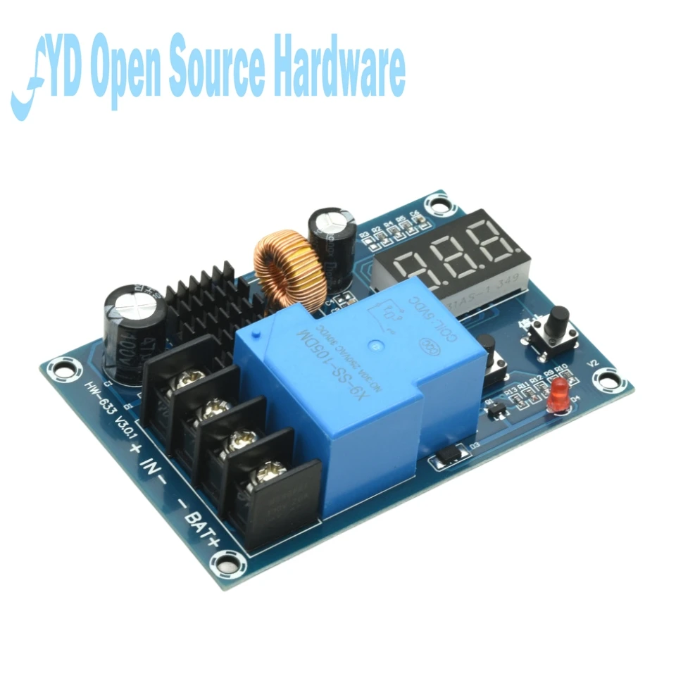 DC 6-60V XH-M604 Storage Lithium Battery Charging Control Switch Protection Board Battery Charger Control Module