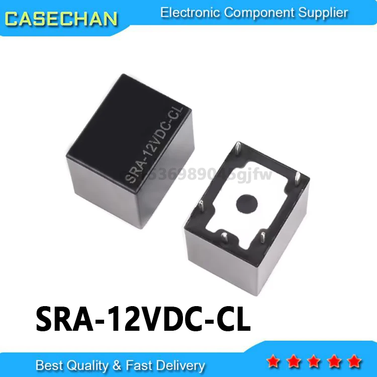 10PCS New and Original RELAY SRA-24VDC-CL SRA-05CVDC-CL  SRA-12VDC-CL  DC5V DC12V DC24V T74 20A 5PINS