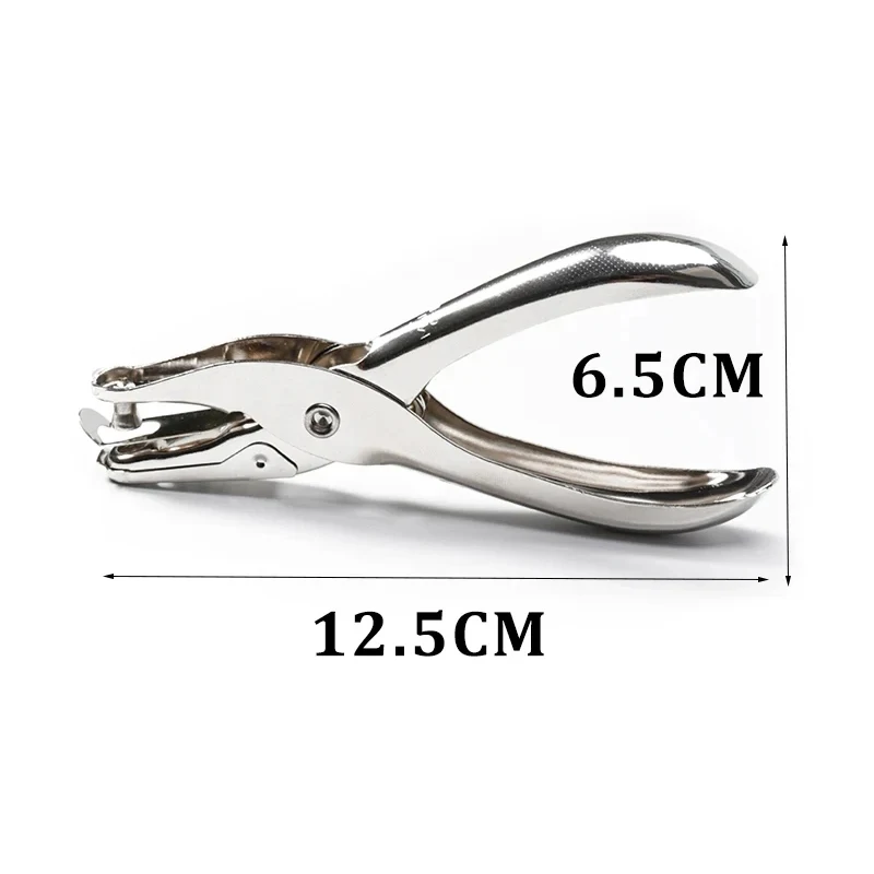 1 PC Metall Einzigen Loch Hand-gehalten Punch Locher Zange Locher Kartenherstellung Handwerk Werkzeug Schmuck DIY Scrapbooking zange – Detail 2