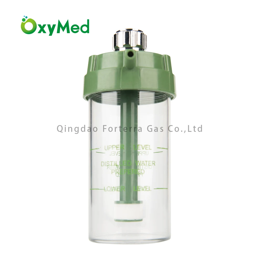 High Quality Hospital Supply Medical Plastic Bottle 200ml Oxygen Humidifier