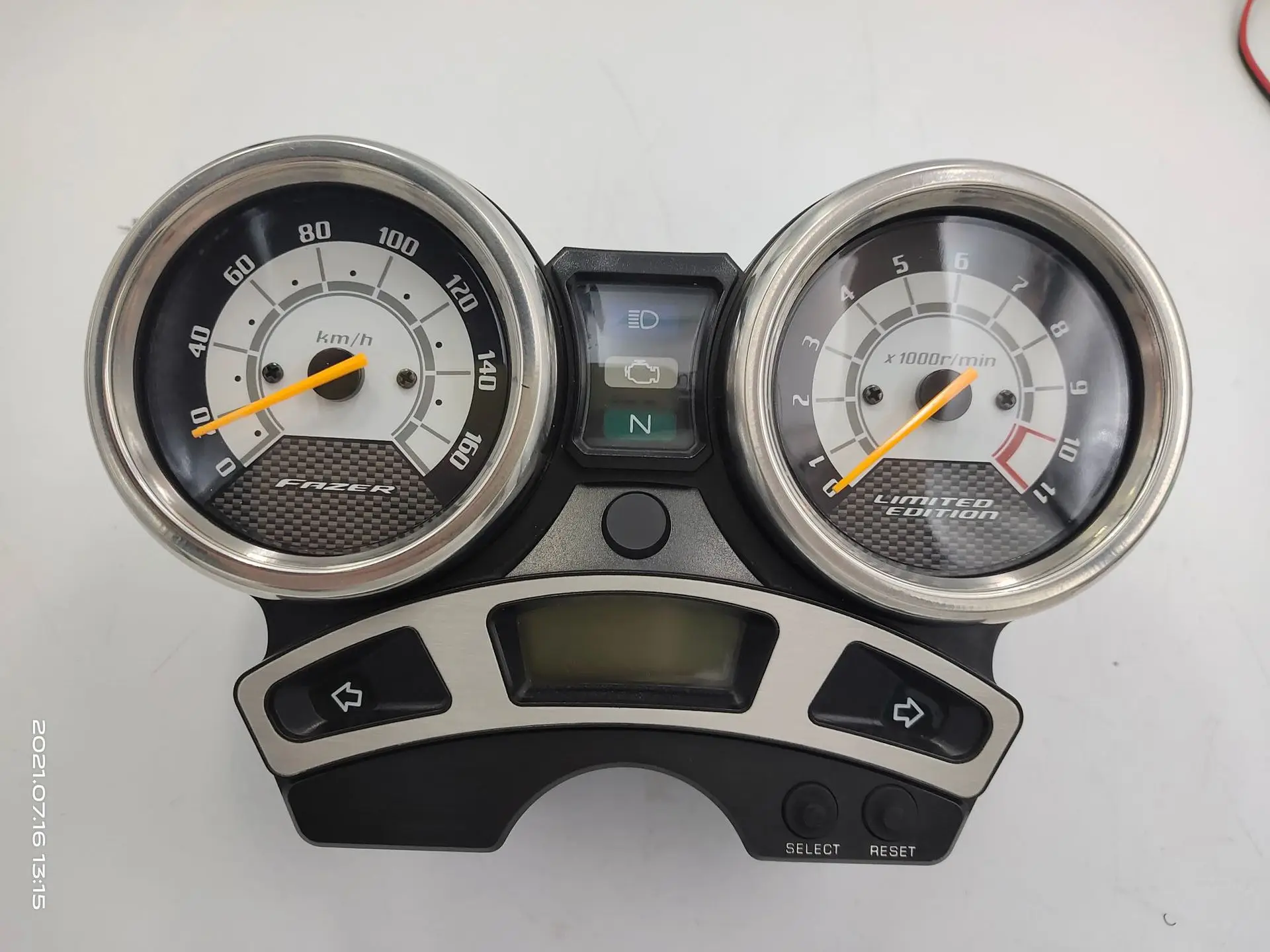 MOTOQUEEN YBR250 Motorcycle Digital Speedometer