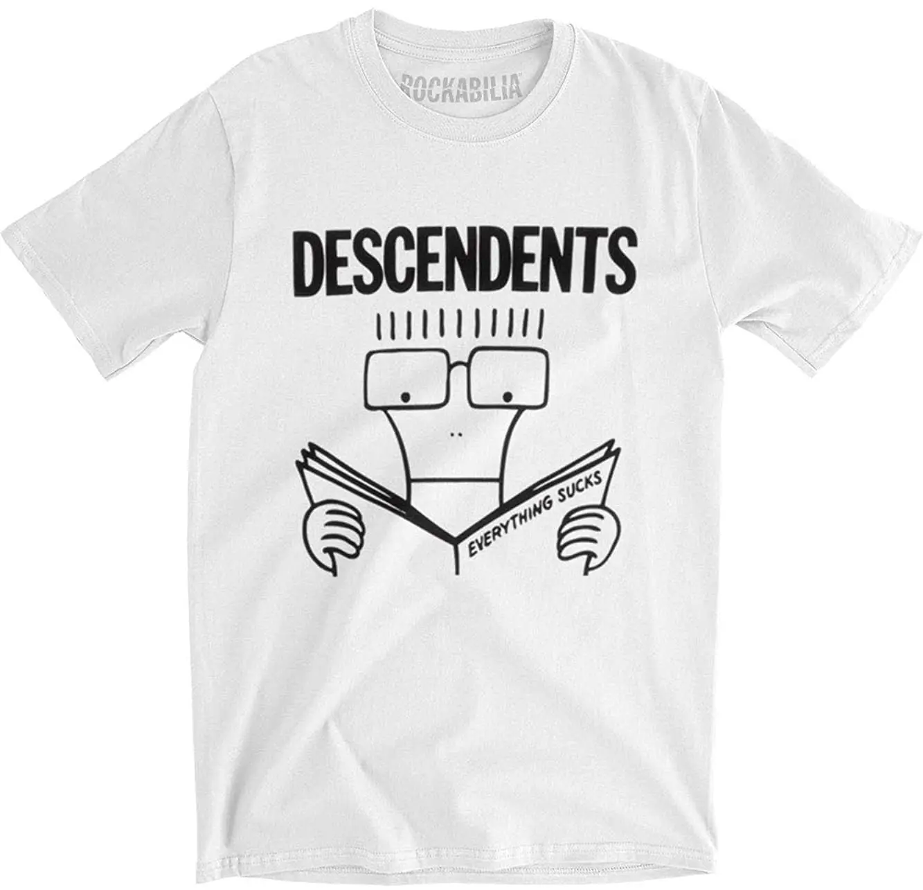 Descendents Custom Men White T Shirt Tee 2023 fashion t shirt cheap tee 2023 hot tees Black Size S 3XL funny t shirt TEE