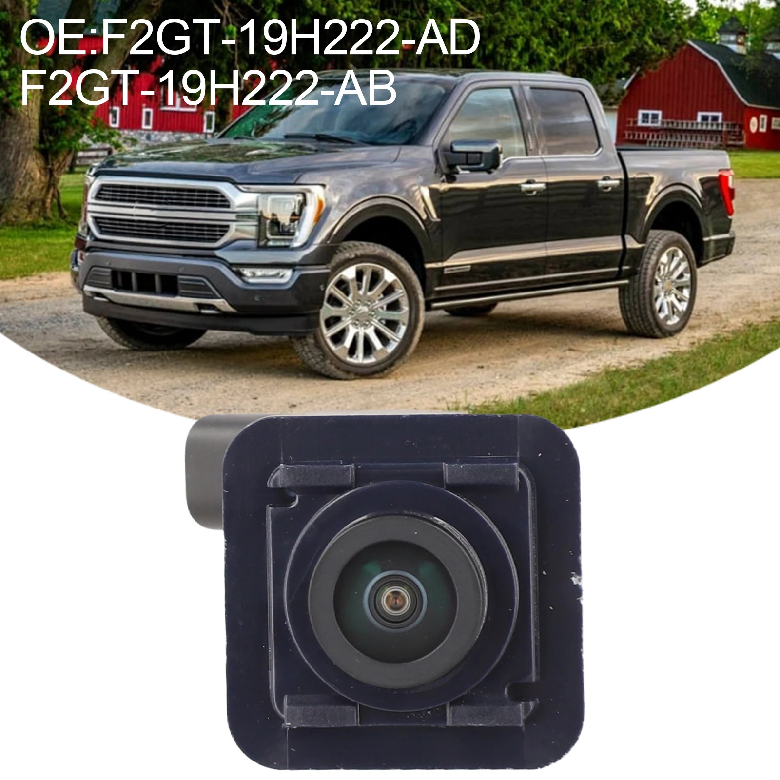 Auto Parts Parking Camera ABS F2GT-19H222-AB F2GT-19H222-AD 1 Pieces Black Dustproof High Precision Good Effect