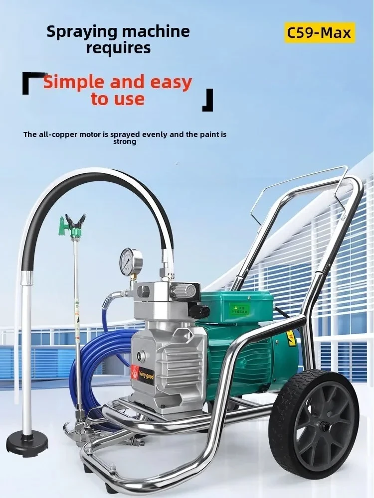 x14-Latex Paint Sprayer High Pressure Airless Small Portable High-power Paint Multi-functional Integrated Paint Sprayer