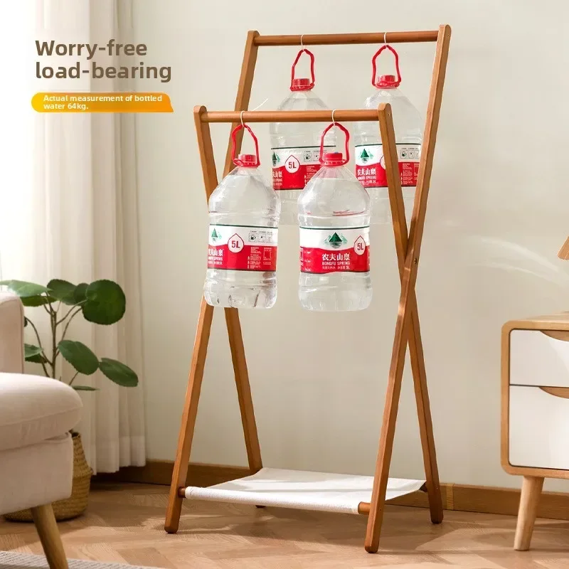 

Modern Hanging hanger floor-to-ceiling bedroom coat rack easy to put clothes rack dormitory household drying rack rod folding