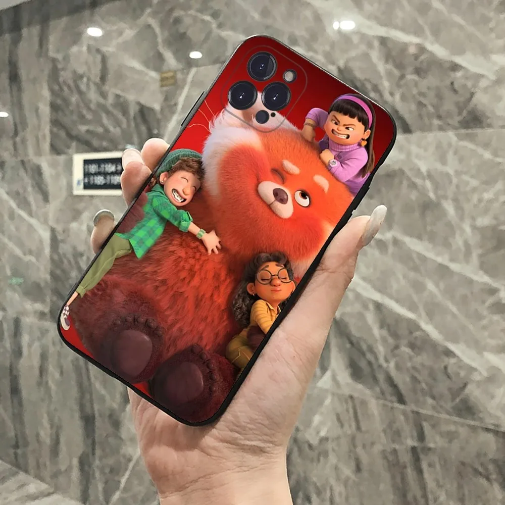 Disney Turning Red Phone Case For iPhone 15 14 11 12 13 Mini Pro XS Max Cover 6 7 8 Plus X XR SE 2020 Funda Shell