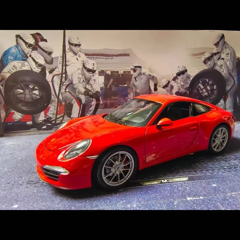 WELLY 1:24 Porsche 911 Carrera S Legering Sportwagen Model Diecasts Metalen Speelgoed Racewagen Model Simulatie Collectie Childrens Gift